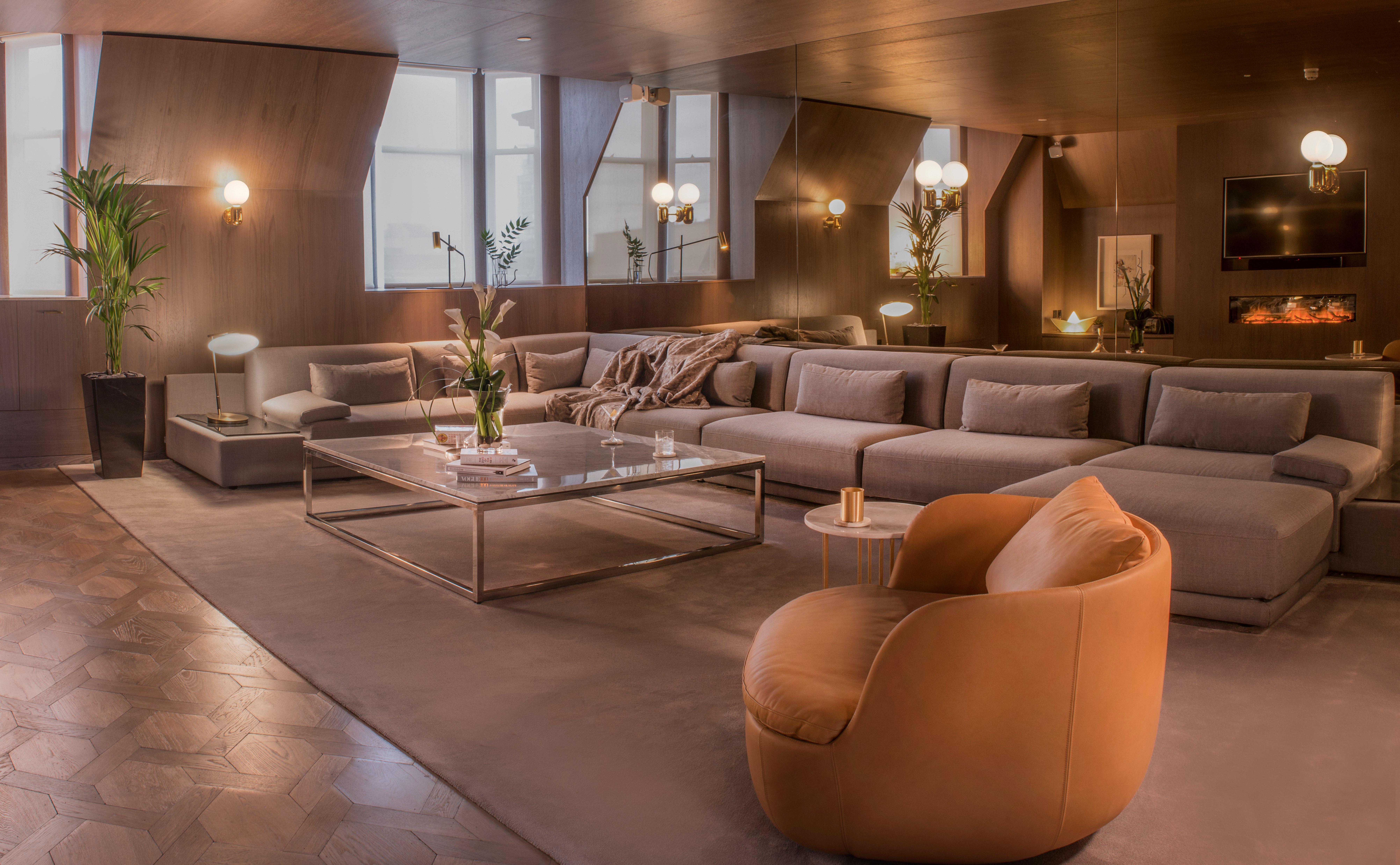 Kimpton Blythswood Square Hotel & Spa By Ihg Glasgow Exterior foto The lounge at the 100 East 53rd Street location