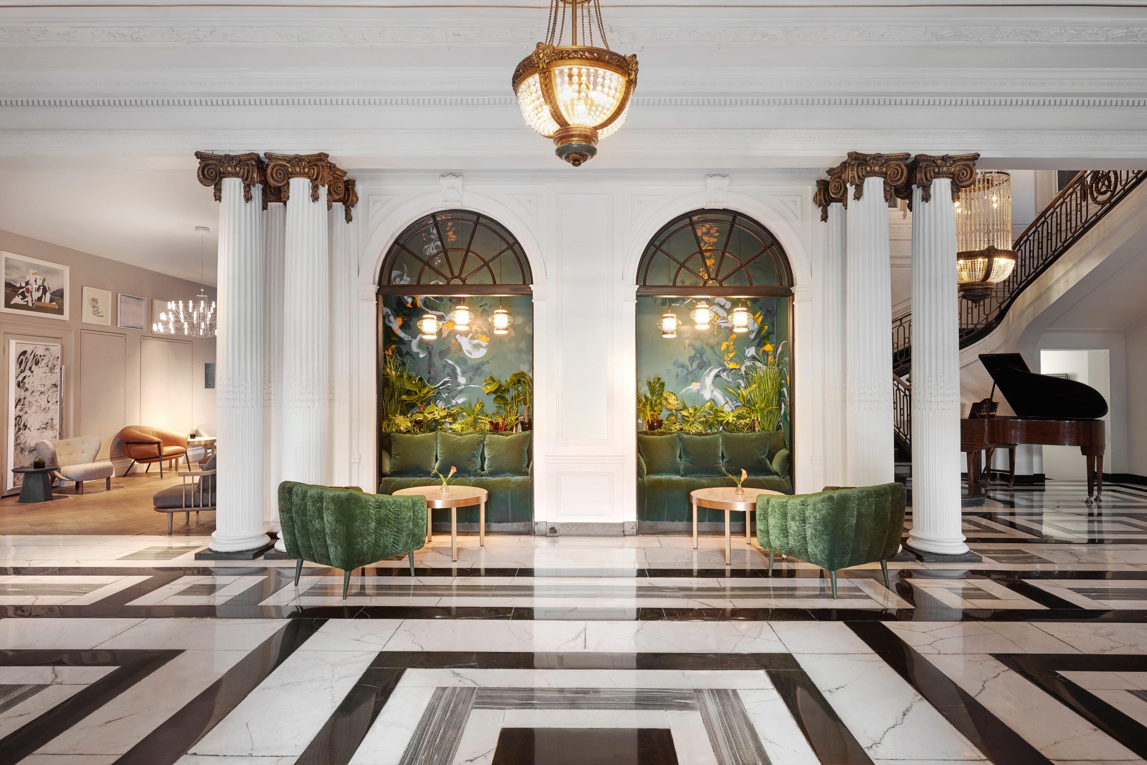Kimpton Blythswood Square Hotel & Spa By Ihg Glasgow Exterior foto The lobby of the hotel