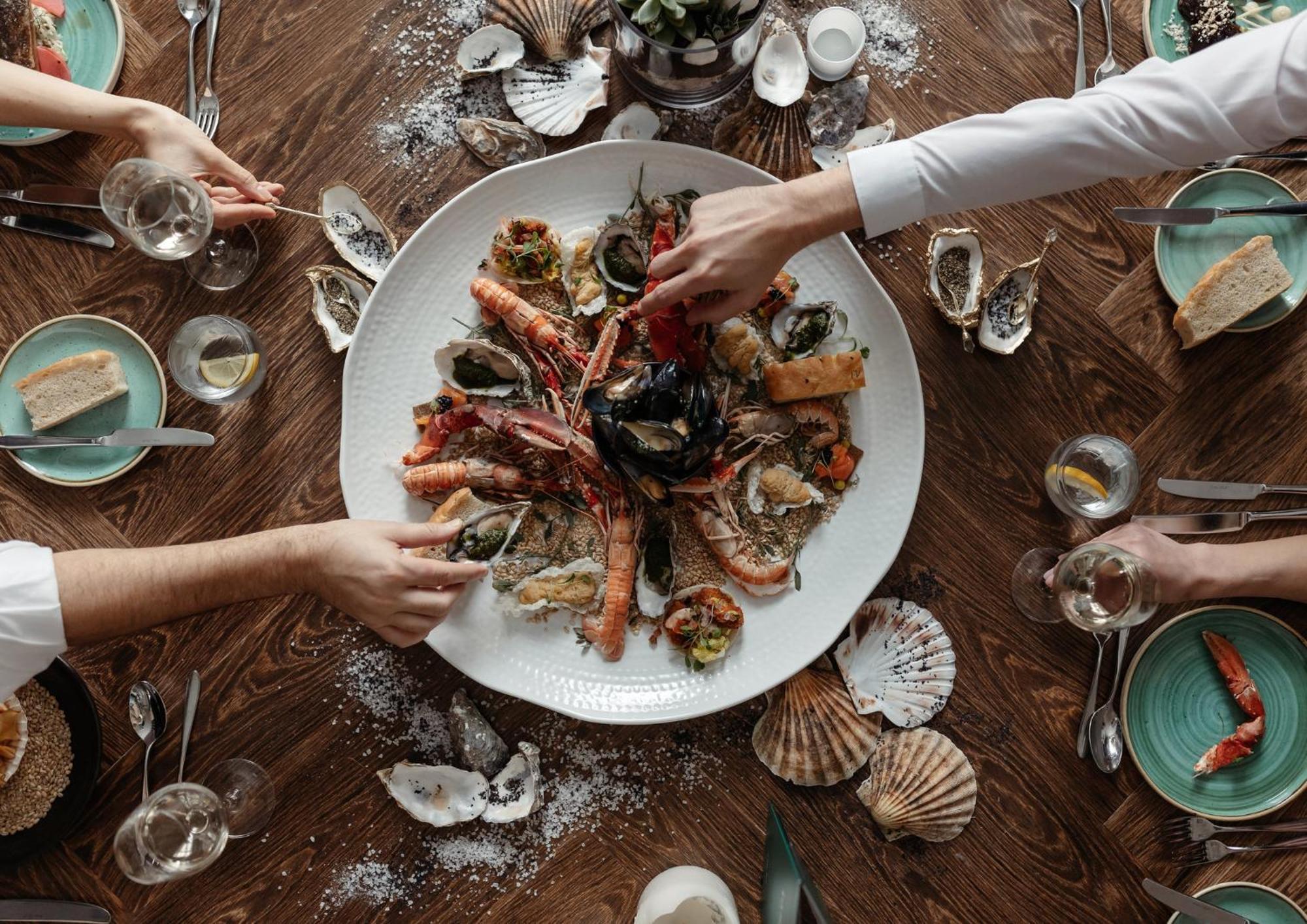 Kimpton Blythswood Square Hotel & Spa By Ihg Glasgow Exterior foto Seafood platter